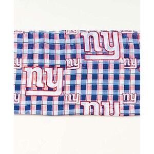 Women's New York Giants Plaid Endless Loop Scarf